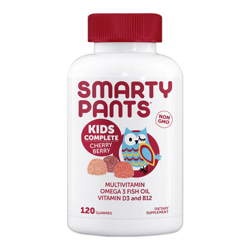 SmartyPants Kids Complete Cherry Berry Vitamin Supplement Gummies, 120 Ea